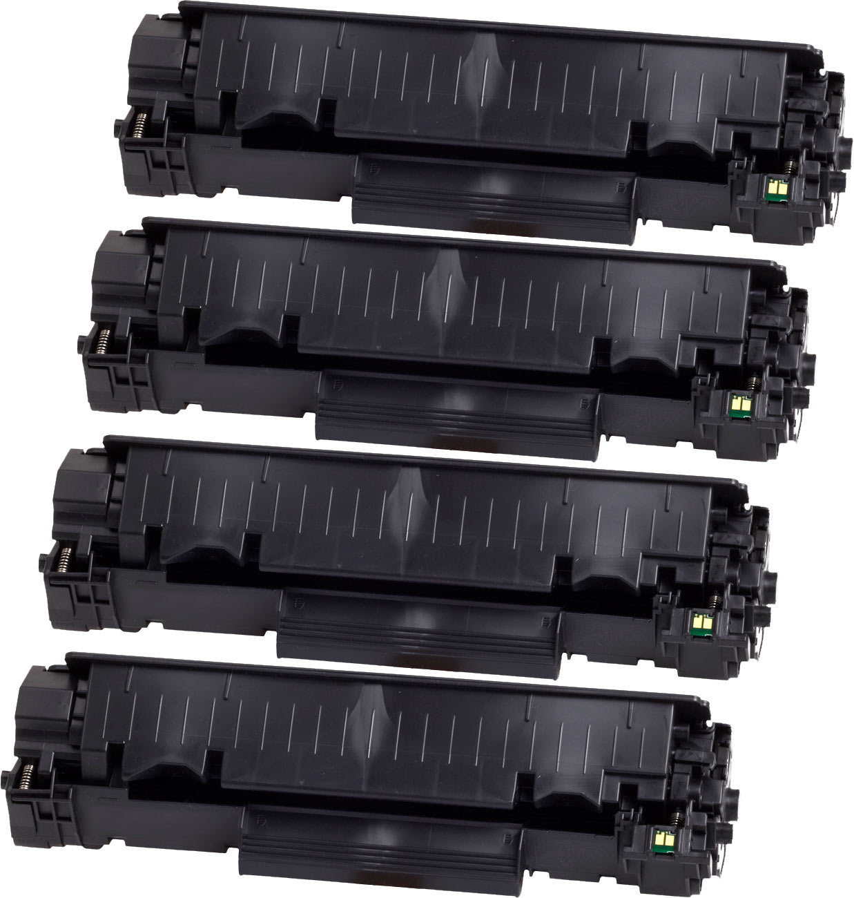 4260366327296 - 4 Toner XL ersetzt HP CB436A  36A  schwarz