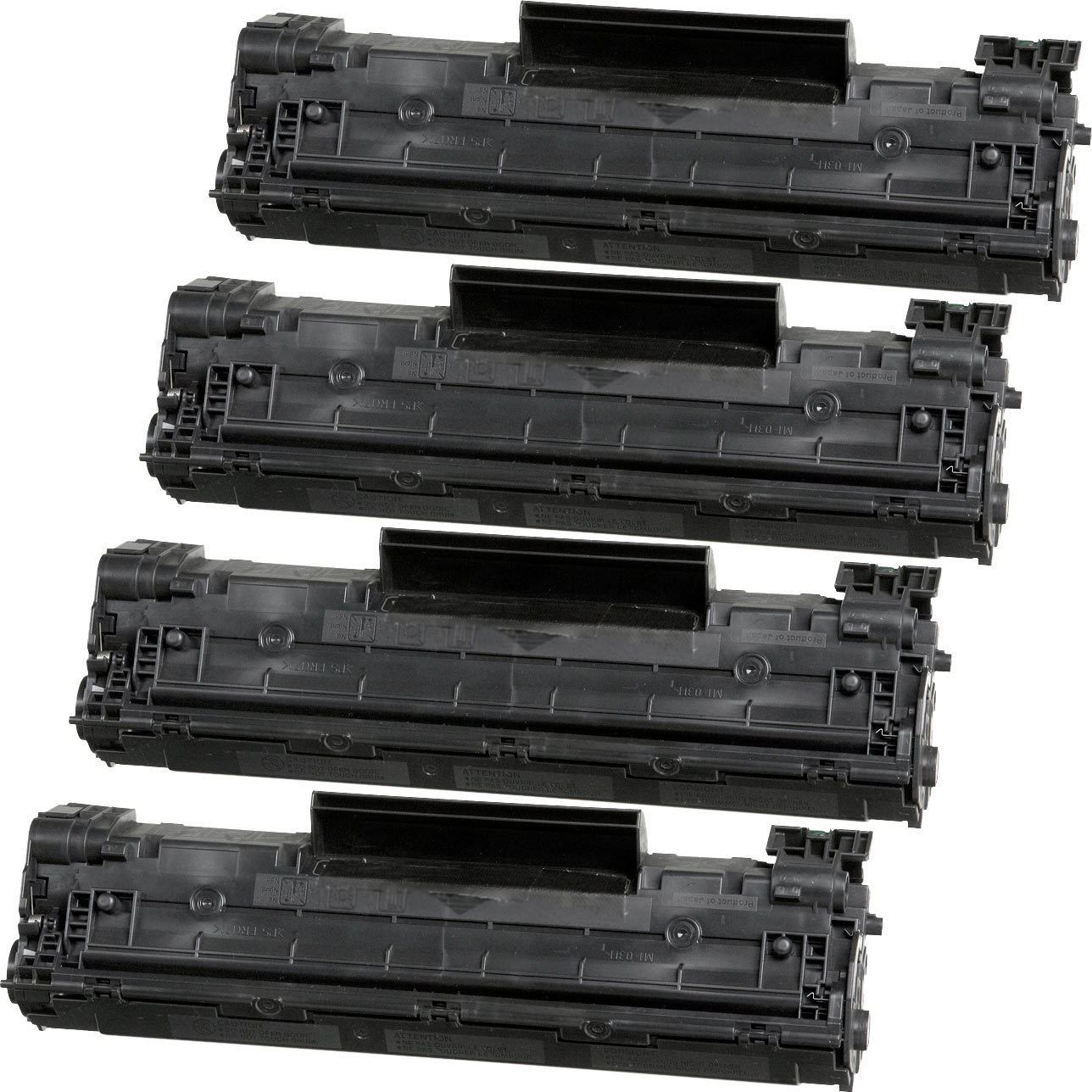 4260366327623 - 4 Toner XL ersetzt Canon 712  schwarz