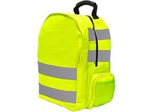 4260368038398 - Hi-Vis Laptop-Rucksack 156 Zoll 45 x 18 x 37 cm Nylon Gelb