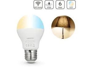 4260385828422 - MiBoxer CCT Lampe 6W DUAL WHITE E27 | WiFi ready | FUT017