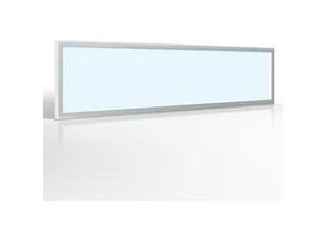 4260385829139 - LED Panel 120x30cm 40W Rahmen silber - Lichtfarbe Kaltweiß 5500K