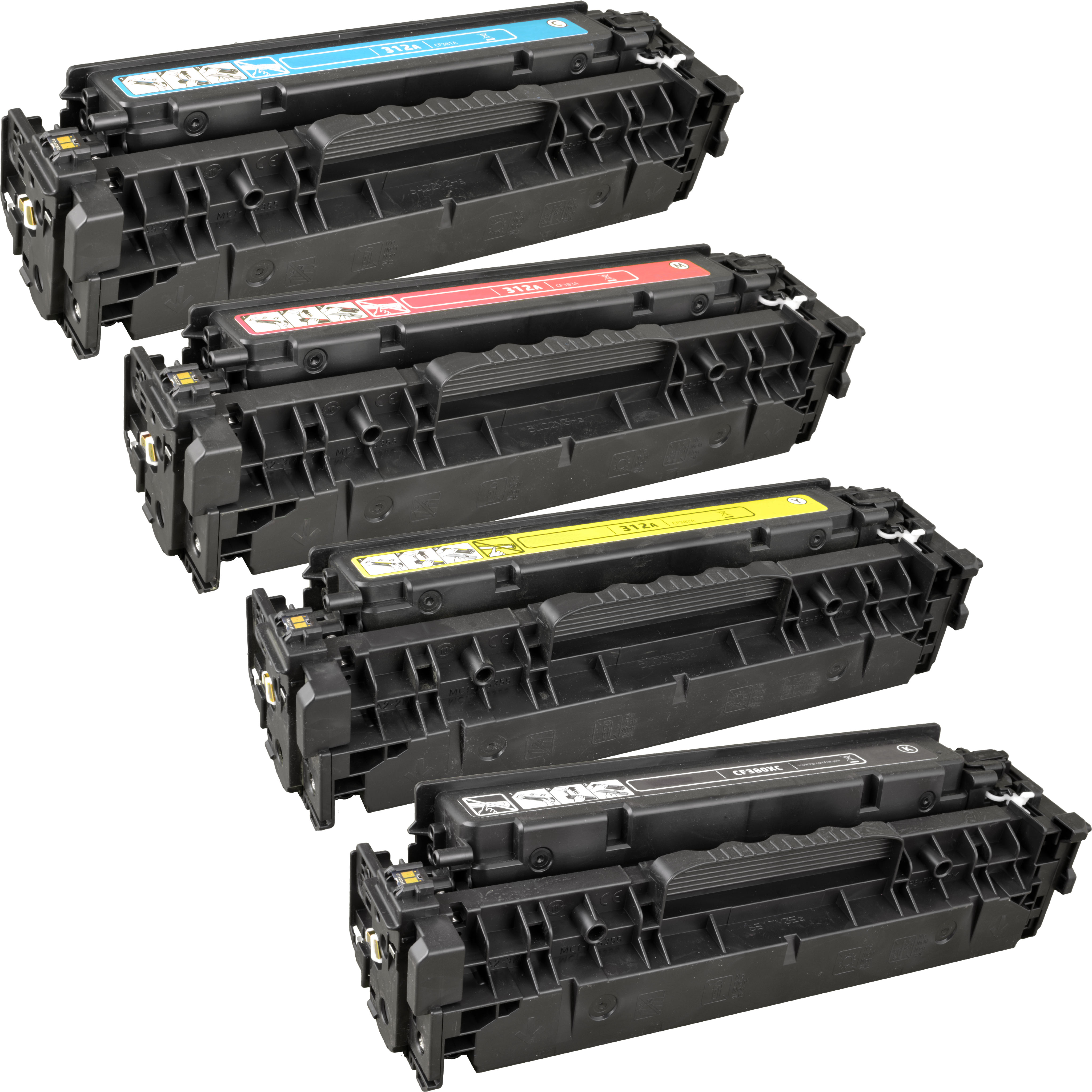 4260388550894 - 4 Toner ersetzt HP CF380X+81A-83A 4-farbig 4260388550894 - 4 Toner ersetzt HP CF380X+81A-83A 4-farbig