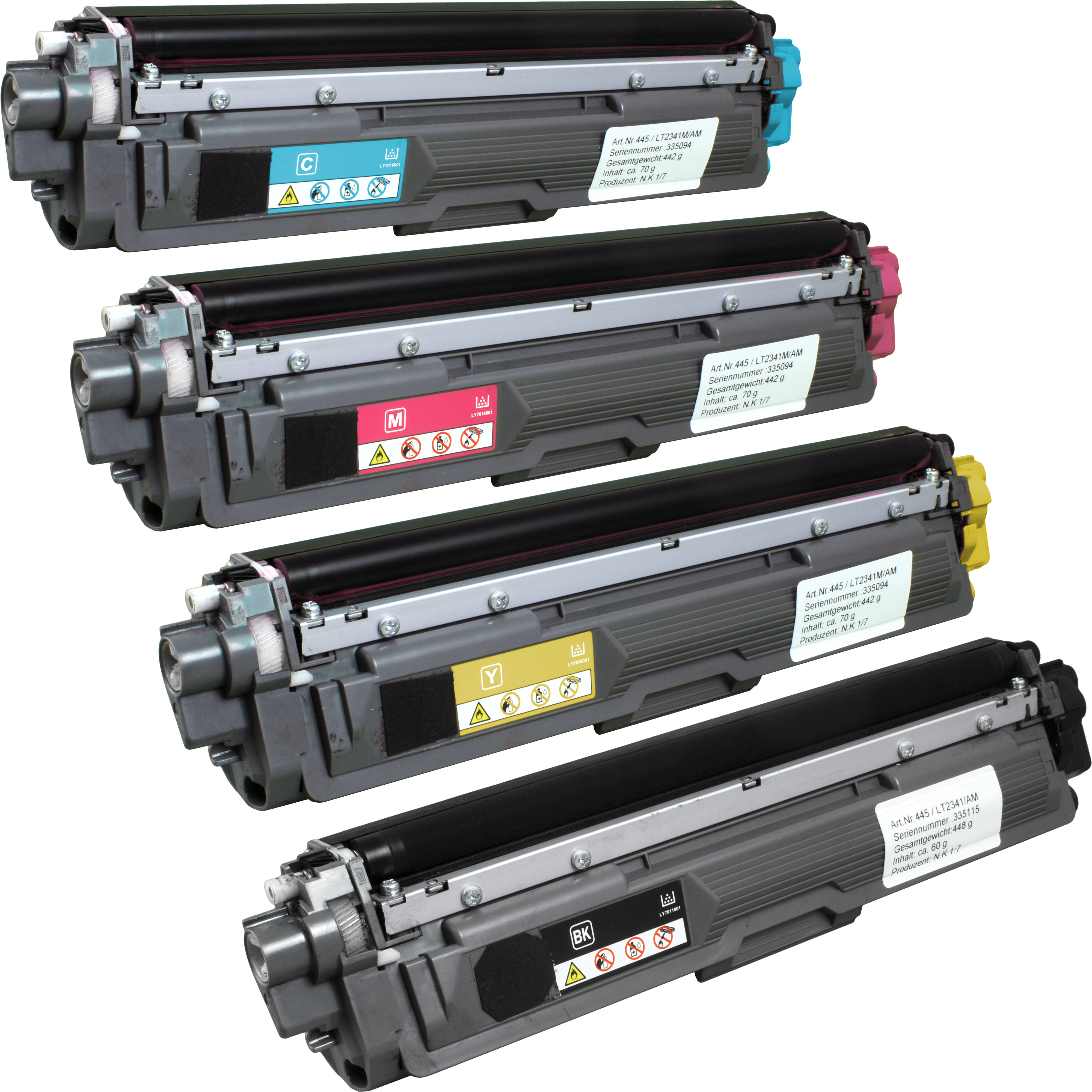 4260388551181 - 4 Toner kompatibel mit Brother TN-242BK C M Y TN-246C M Y