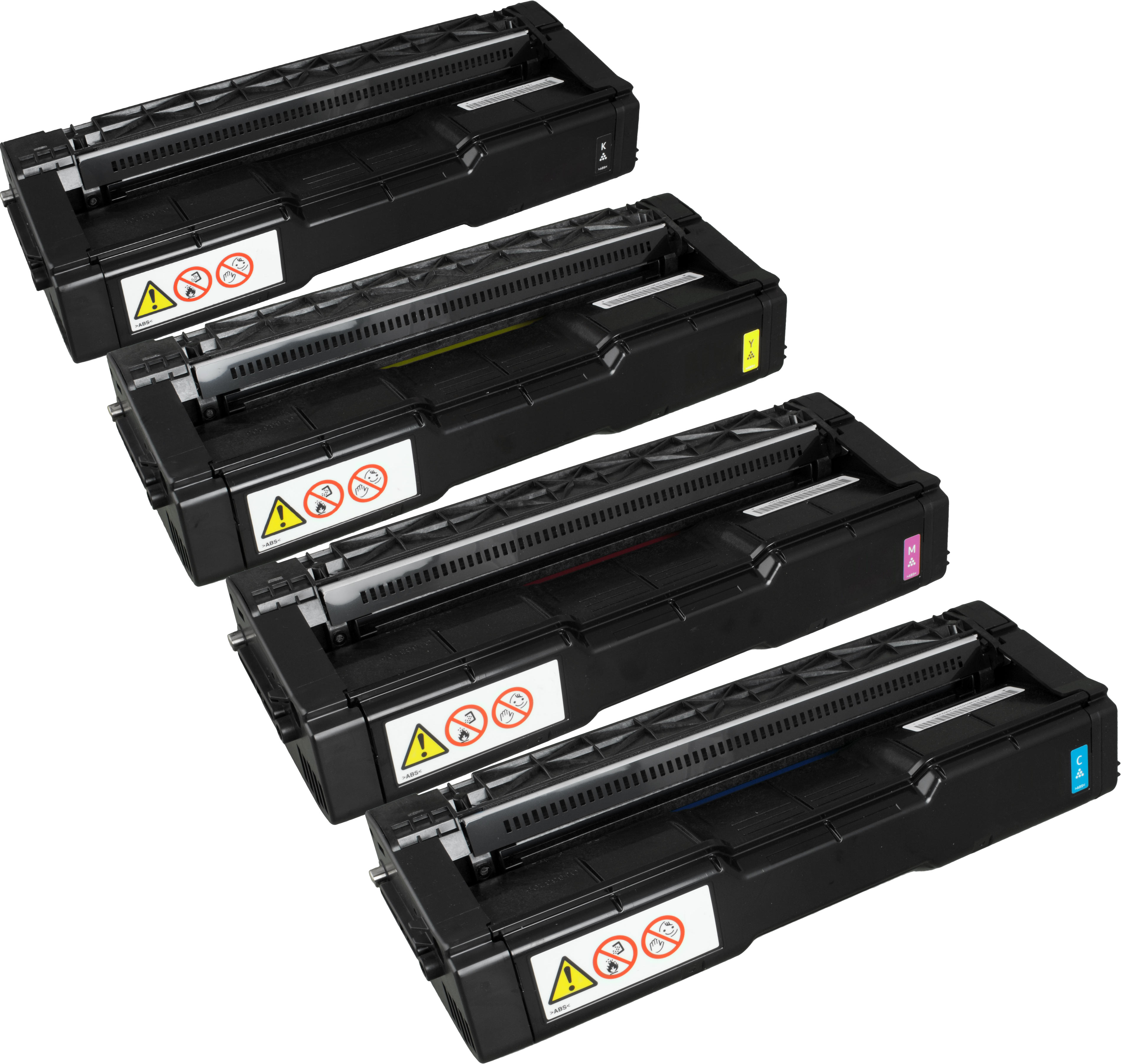 4260388555660 - 4 Toner ersetzt Ricoh Typ SPC252HE  K C M Y  4-farbig