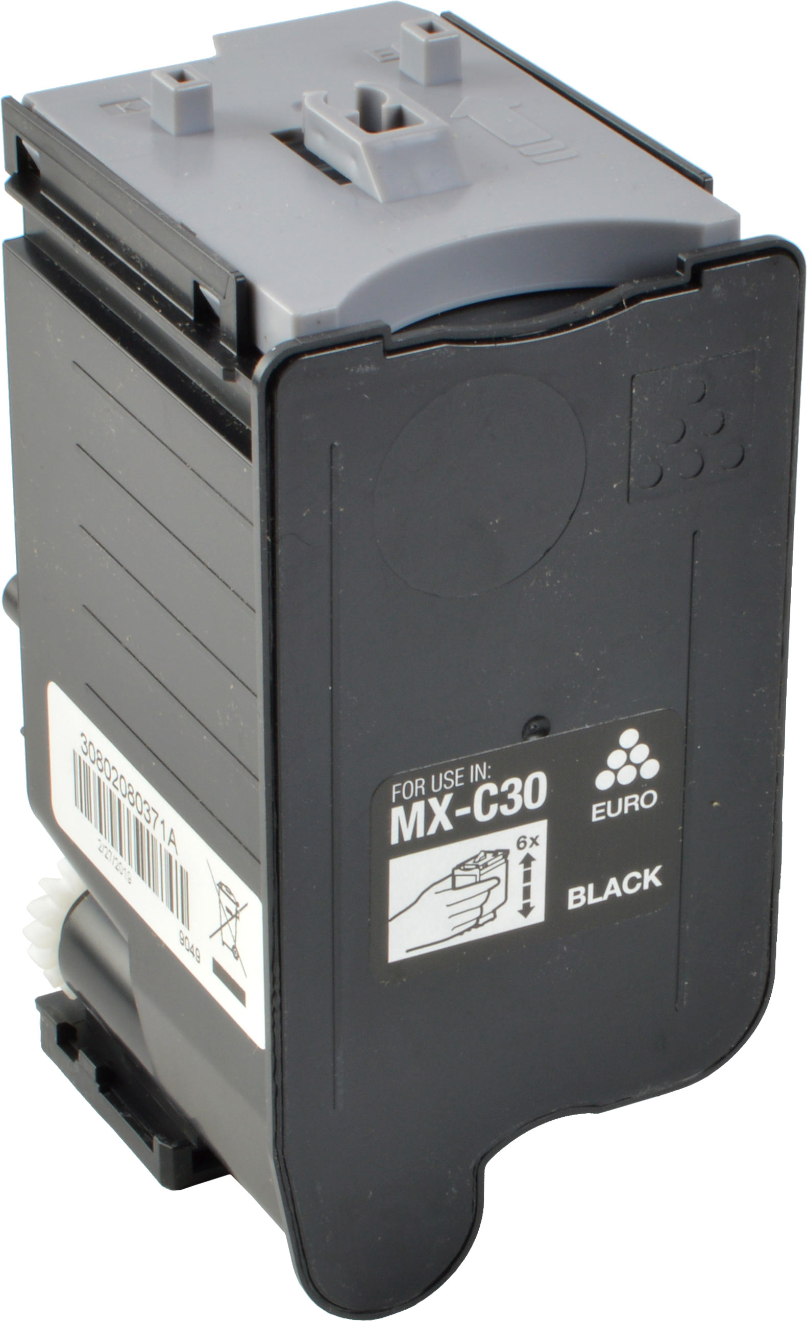 4260388558012 - Alternativ Toner ersetzt Sharp MX-C30GTB  schwarz