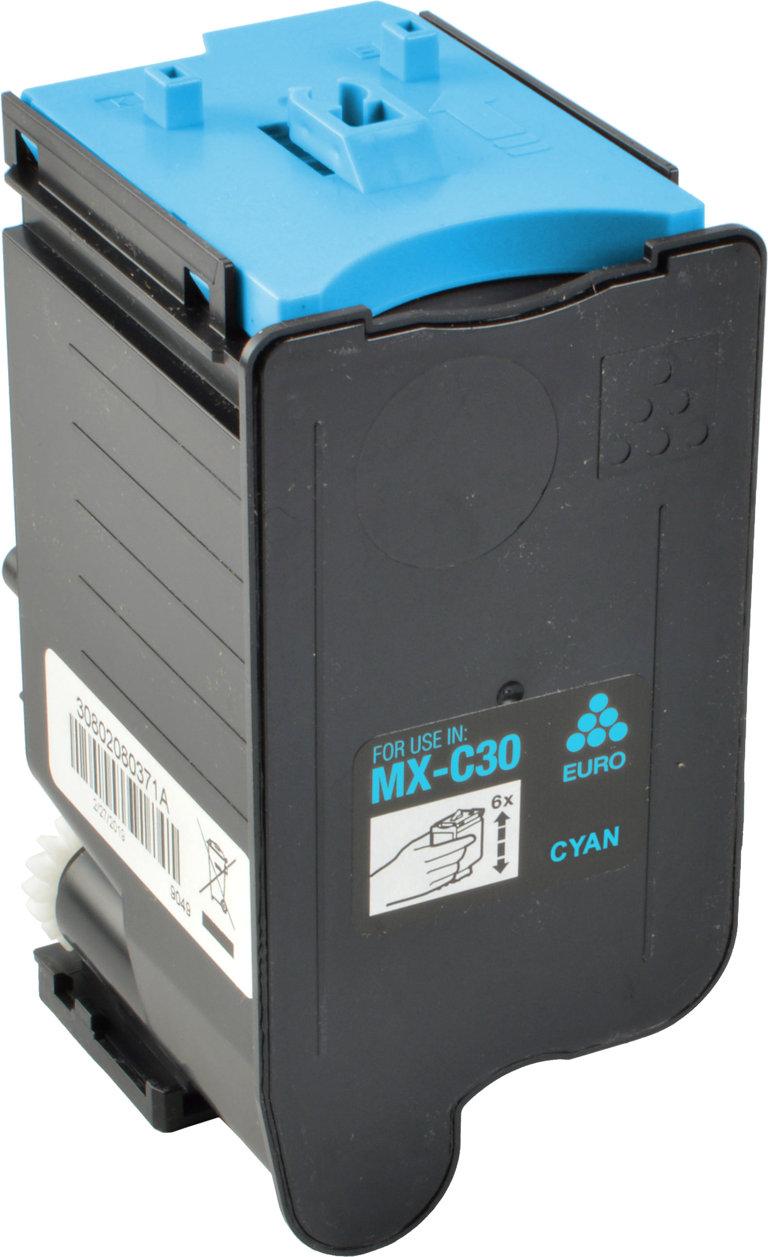 4260388558081 - Toner ersetzt Sharp MX-C30GTC  cyan