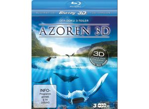 4260394333719 - Azoren - Auf den Spuren von  Entdeckern - Walen - Vulkanen (Blu-ray 3D 3 Discs)