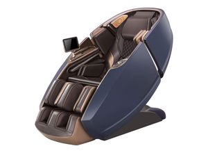 4260397841464 - NAIPO Massagesessel mit Aufbauservice Shiatsu Massage Stuhl Zero Gravity für Ganzkörper mit Heizung SL Track Klopfen Kneten Luft-Massage-System Bluetooth 3D Surround Sound Musik - MGC-8900BB