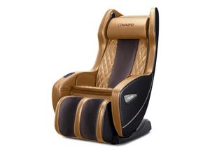 4260397848616 - NAIPO Shiatsu Massagesessel Massagestuhl mit Klopfen Kneten Luft-Massage-System Bluetooth 3D Surround Sound Musik