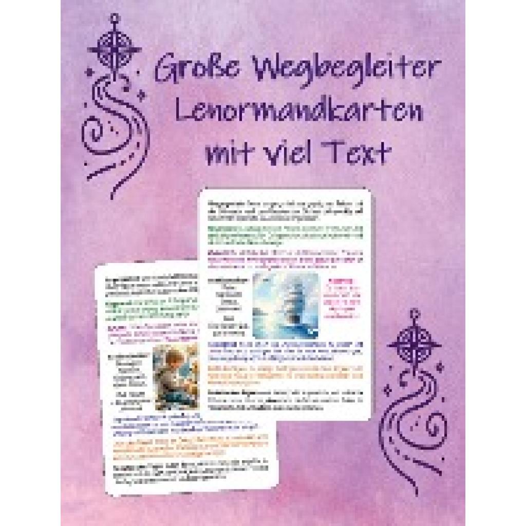 4260399371969 - Schulze Angelina Große Wegbegleiter Lenormandkarten mit viel Text