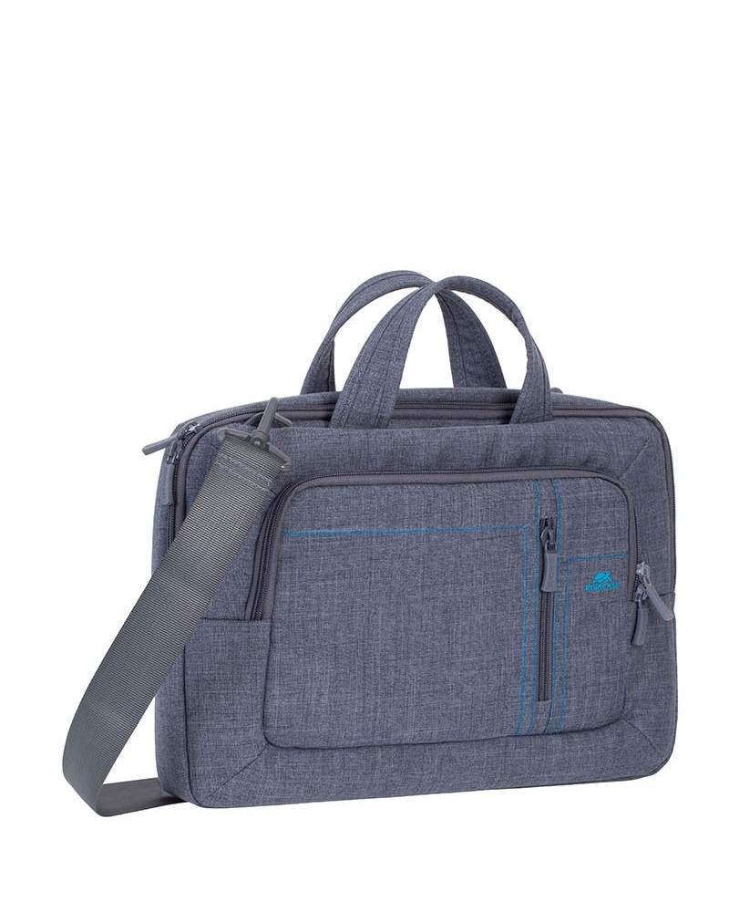 4260403570944 - Riva Case Alpendorf 7520 Canvas - Notebook-Tasche - 338 cm (133) - Grau