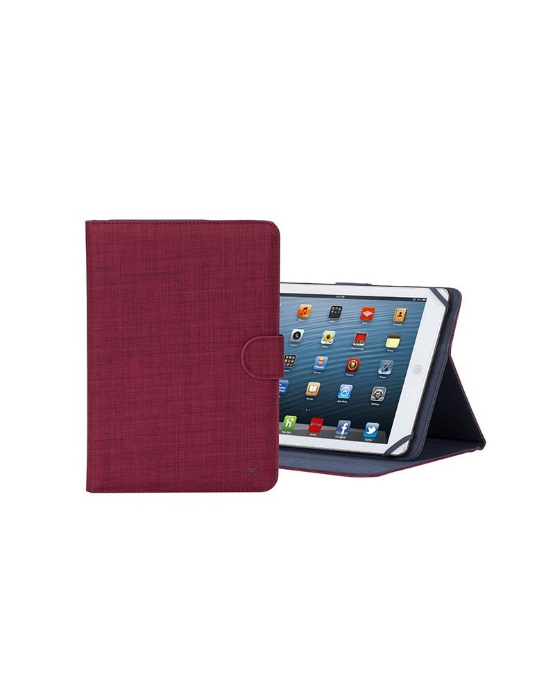 4260403571743 - Riva Case Biscayne 3317 Universal - Flip-Hülle für Tablet - Polyester - Rot - 101