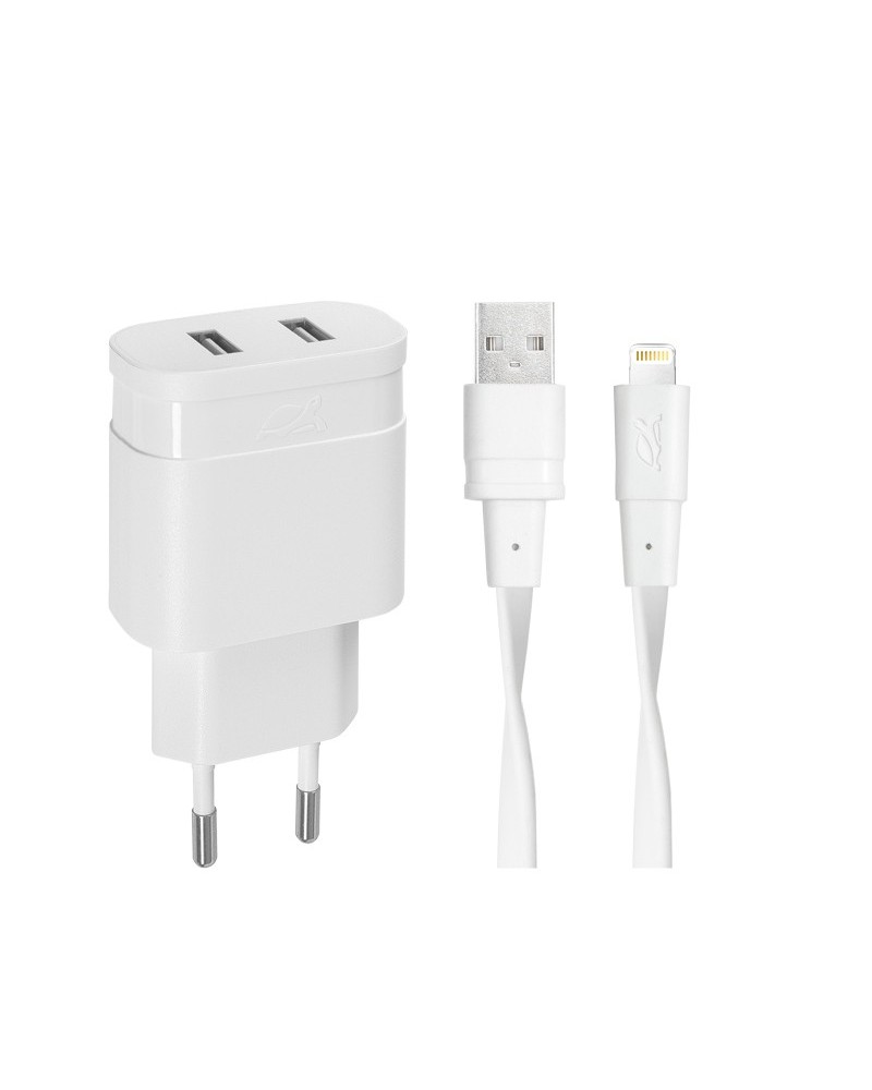 4260403575710 - 4260403575710 PS4125 WD2 Ladegerät 2x USB + Lightning Kabel 4260403575710 4260403575710