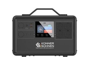 4260405366989 - Könner&söhnen - Powerstation ks 2400PS Tragbare Notstromversorgung mobil Powerbank 2400 w