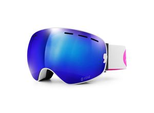 4260405985418 - Ski- Snowboardbrille mit Rahmen blau pink verspiegelt XTRM-SUMMIT