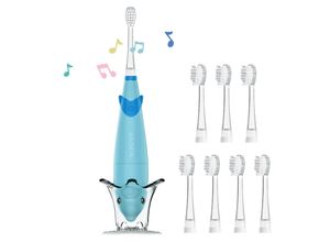 4260405987856 - Bubble Brush Sonic Toothbrush Set Blue Elektrische Zahnbürste