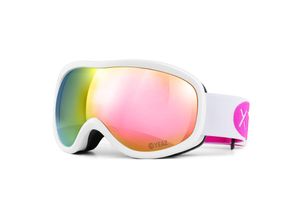 4260405989119 - Ski- und Snowboard-Brille pink weiss STEEZE