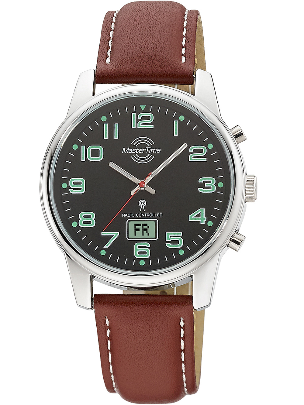 4260411152477 - Master Time MTGA-10426-22L Funk Basic Series Herrenuhr 41mm 3ATM 4260411152477 - Master Time MTGA-10426-22L Funk Basic Series Herrenuhr 41mm 3ATM