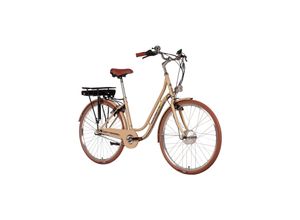 4260416582637 - Saxonette E Style Plus 20 Citybike coffee creme glänzend