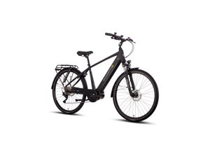 4260416585096 - SAXONETTE Premium Sport E-Trekkingbike 10 Gang Scheibenbremse Federgabel Mittelmotor