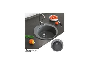 4260423423572 - Granit Spüle Küchenspüle Einbauspüle Spülbecken+Drehexcenter+Siphon Grau 4260423423572 - Granit Spüle Küchenspüle Einbauspüle Spülbecken+Drehexcenter+Siphon Grau