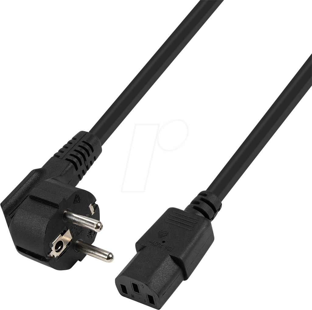 4260424512763 - TTL 7102-25-UF - Netzkabel UltraFlex Schutzkontakt-Stecker C13 25 m schwarz