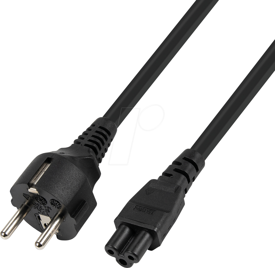 4260424512862 - TTL 7112-10-UF - Netzkabel UltraFlex Schutzkontakt-Stecker C5 10 m schwarz