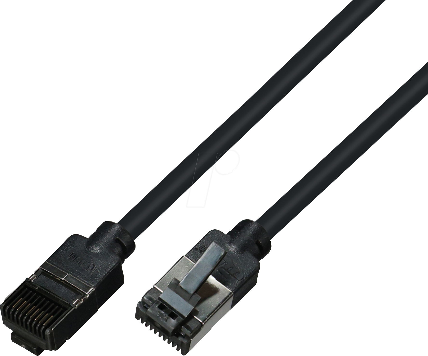 4260424519809 - TTL 1812S50UF - Patchkabel CAT6a U FTP UltraFlex Slim 50m schwarz 4260424519809 - TTL 1812S50UF - Patchkabel CAT6a U FTP UltraFlex Slim 50m schwarz