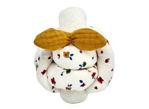 4260429490844 - - Babyball KNOT BALL BLÜMCHEN mit Glocke