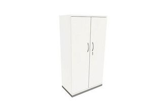 4260429763535 - fm Aktenschrank Sidney 4260429763535 weiß 3 Fachböden 800 x 442 x 1517 cm