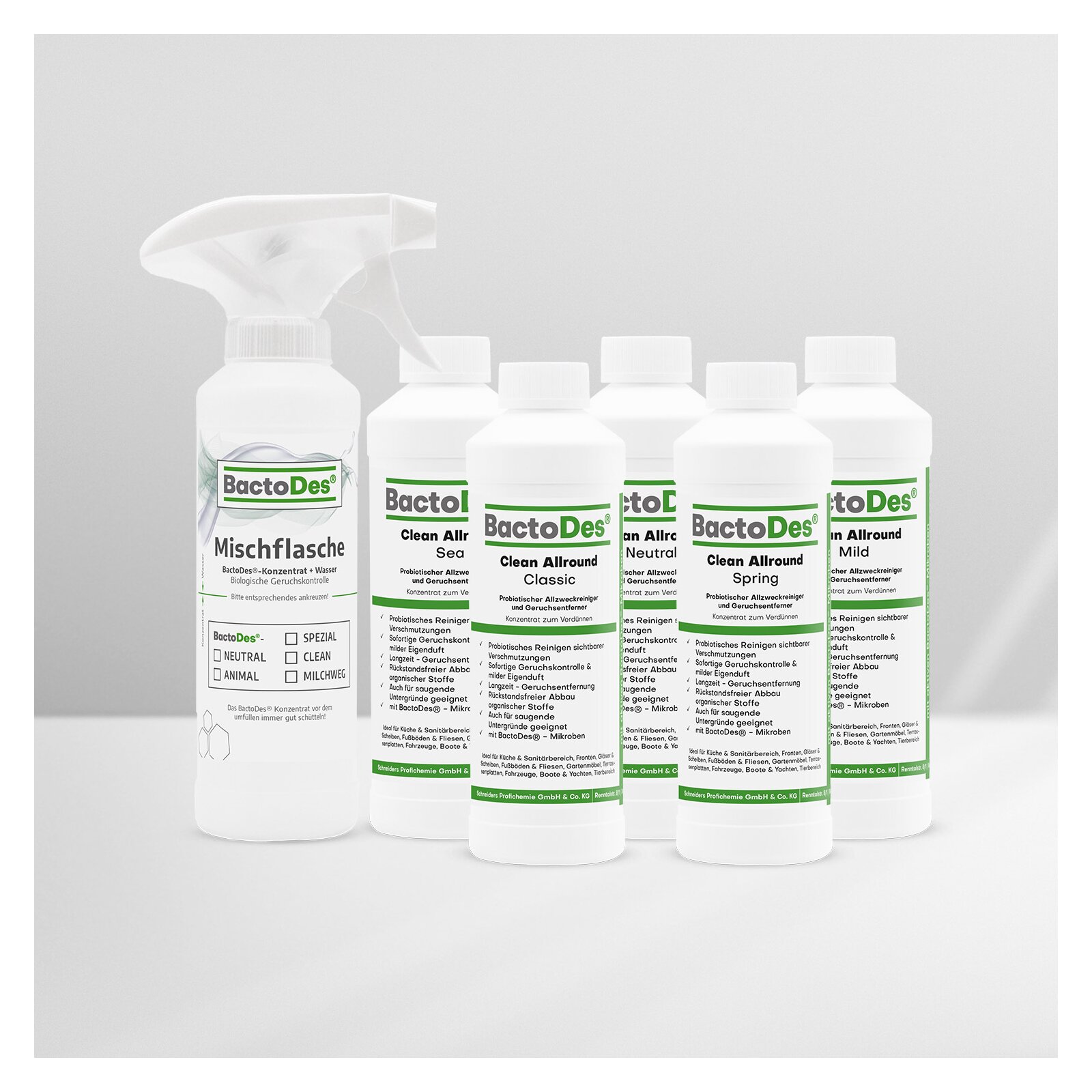 4260435510918 - BactoDes® Clean Allround Kennenlern-Set