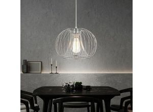 4260436773886 - Etc-shop - Retro Hänge Leuchte Decken Beleuchtung Metall Käfig Pendel Lampe im Set inklusive led Leuchtmittel 4260436773886 - Etc-shop - Retro Hänge Leuchte Decken Beleuchtung Metall Käfig Pendel Lampe im Set inklusive led Leuchtmittel
