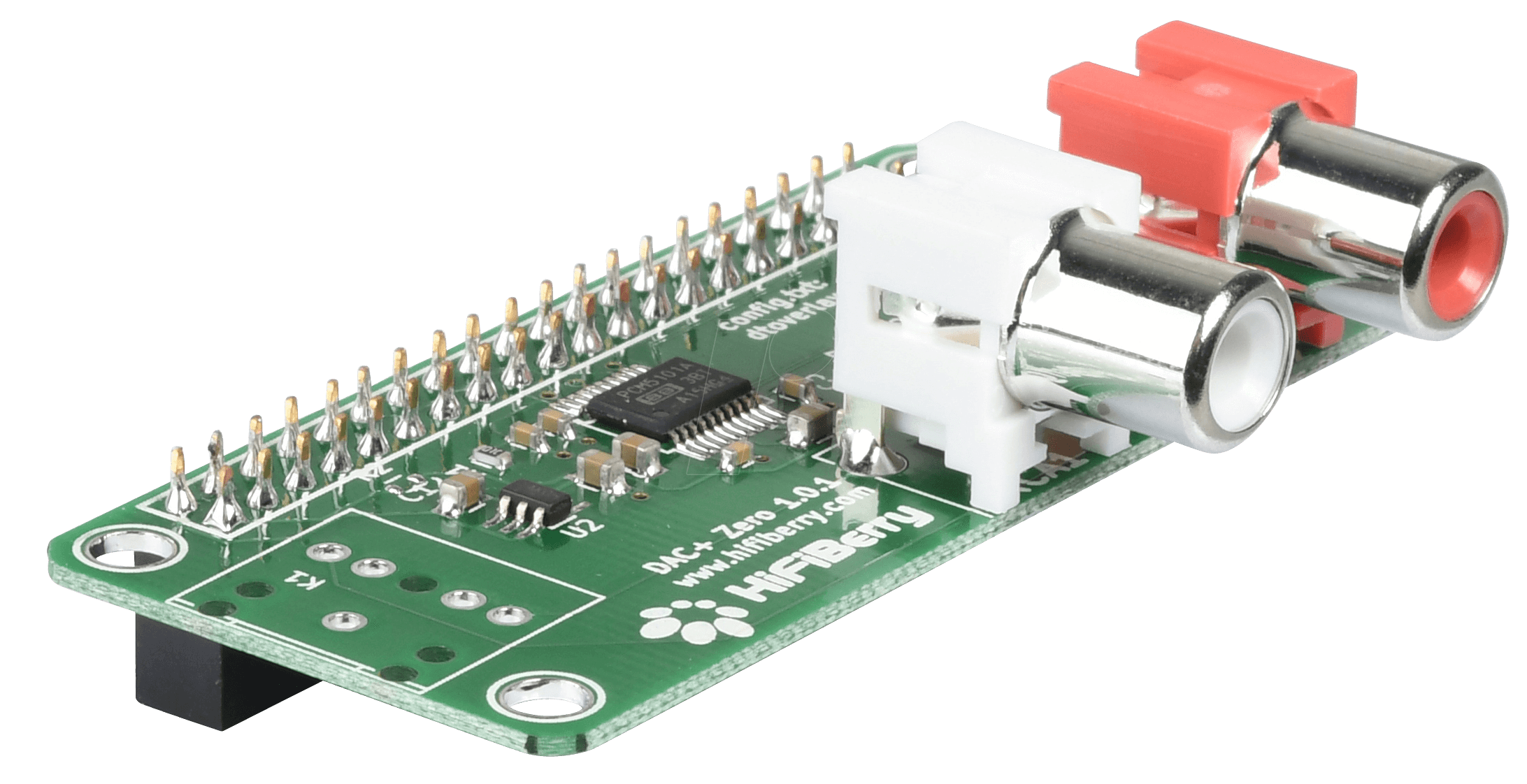 4260439550378 - DAC+ Zero Raspberry Pi® Soundkarte Passend für (Entwicklungskits) Raspberry Pi Zero