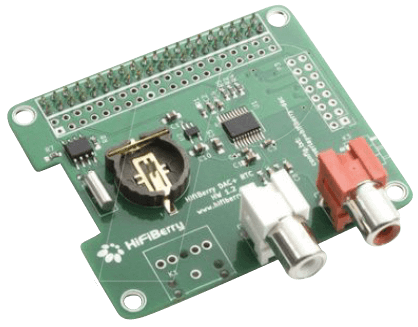 4260439550439 - RPI HB DAC+ RTC - Raspberry Pi Shield - DAC+ RTC