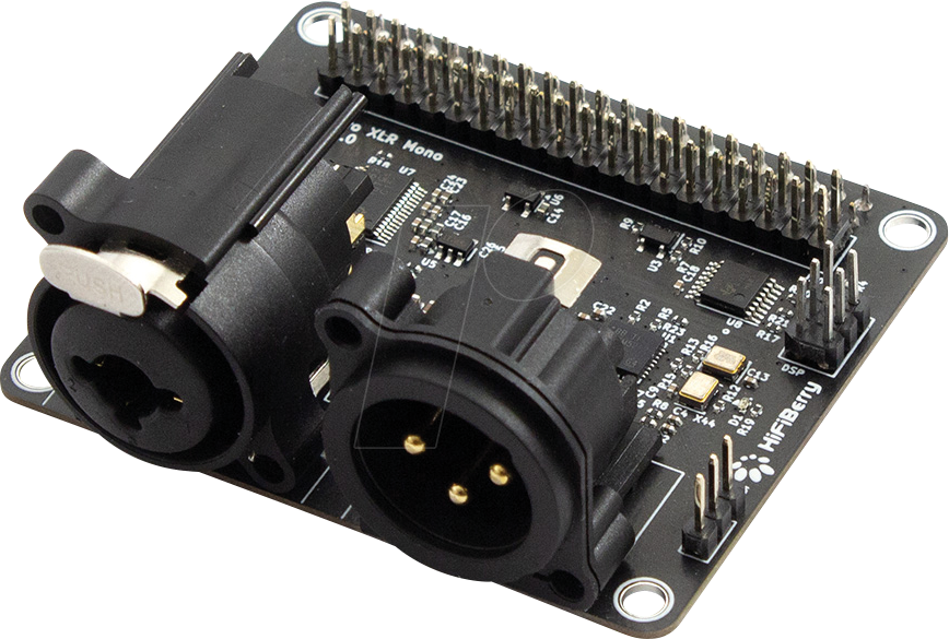 4260439551108 - RPI HBS DAC XLR - Raspberry Pi - Studio DAC ADC XLR