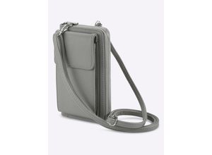 4260446537492 - Handytasche HEINE Gr B H T 105 cm x 185 cm x 3 cm grau (hellgrau) Damen Taschen