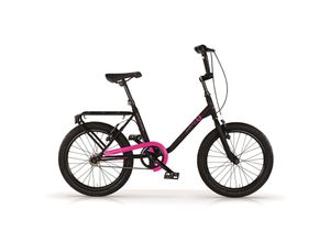 4260447414181 - Citybike 20 Zoll Schwarz-Pink