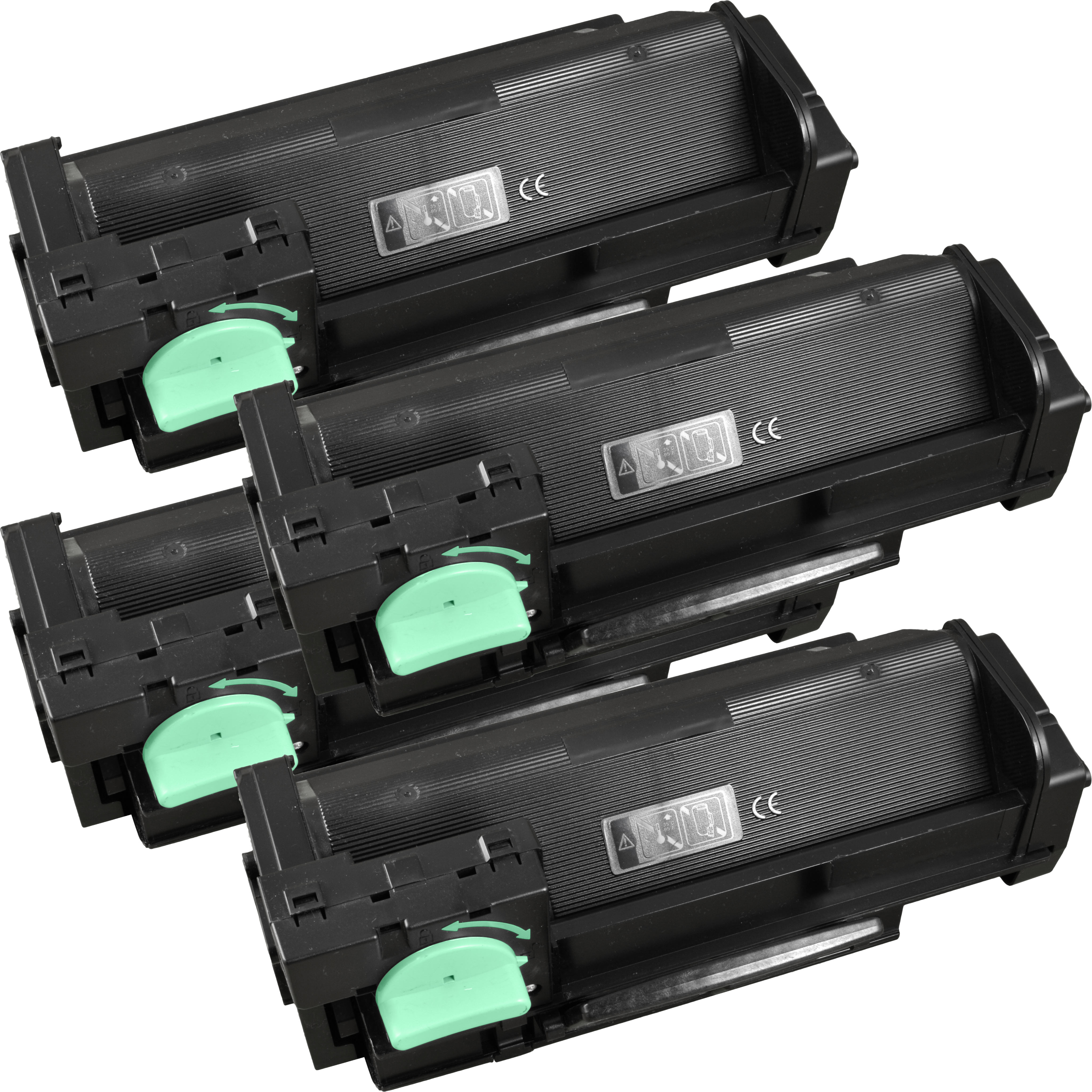 4260451667757 - 4 Toner ersetzt HP (Samsung) MLT-D304S ELS  schwarz