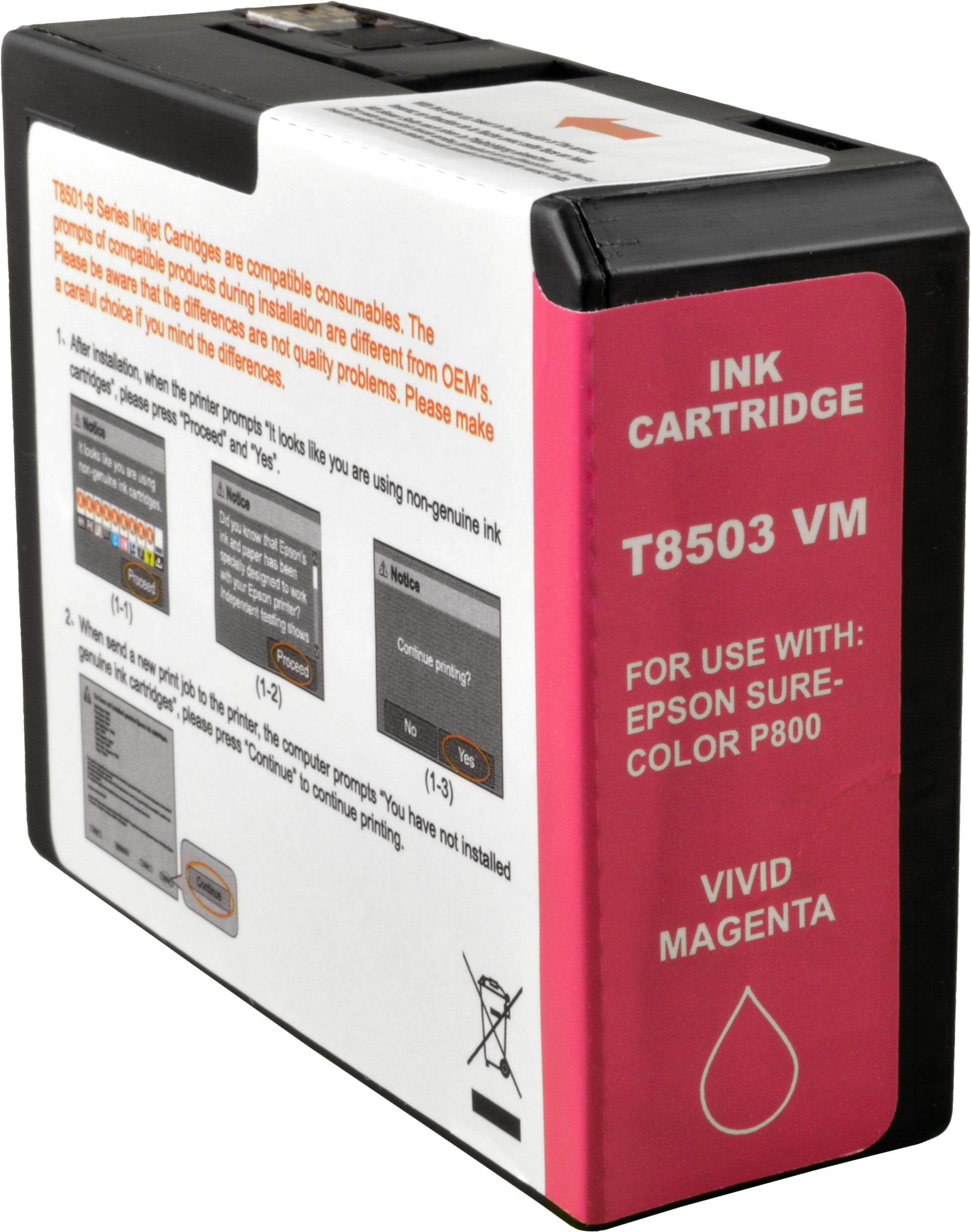 4260451668686 - Tinte ersetzt Epson C13T850300  vivid magenta