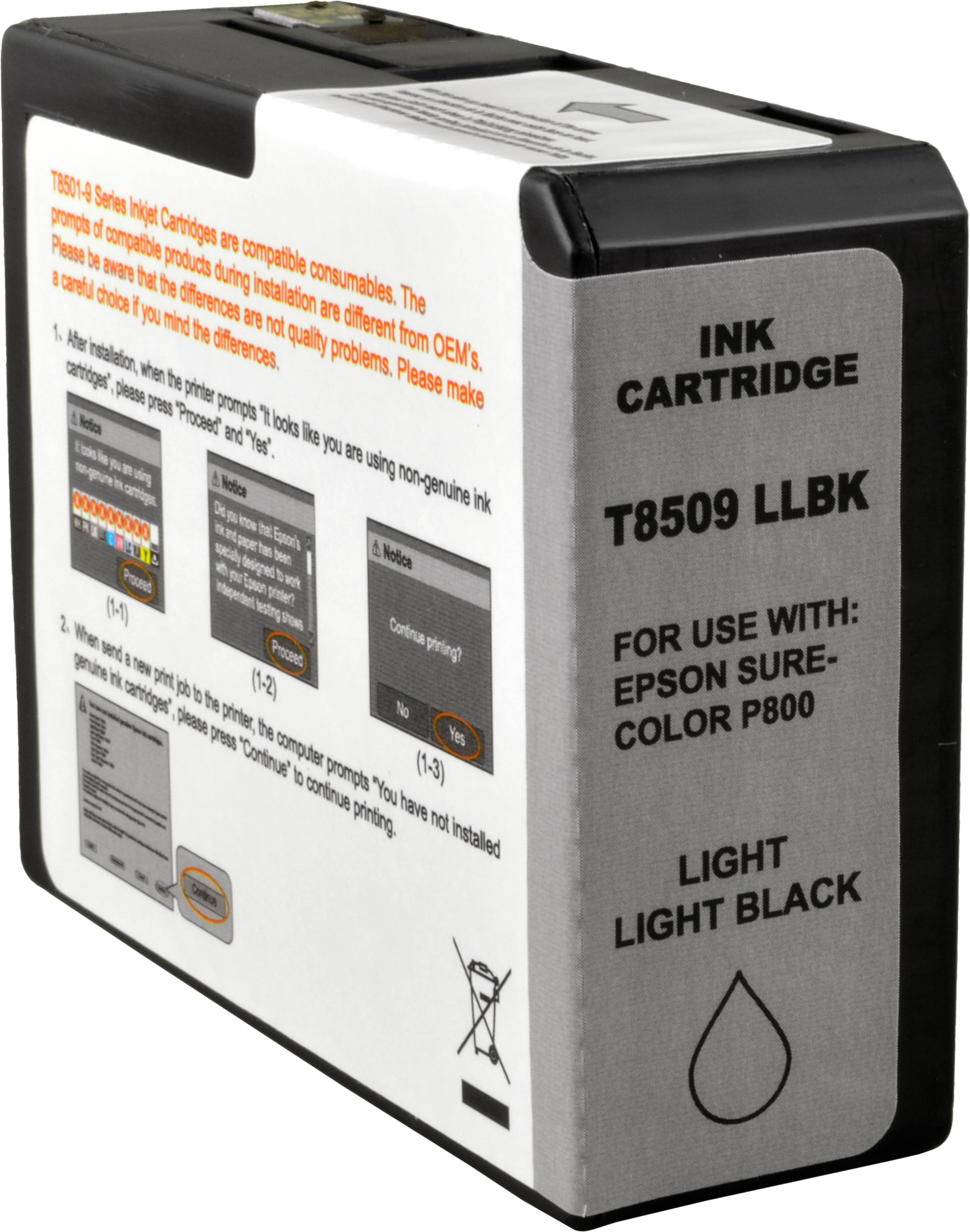 4260451668747 - Tinte ersetzt Epson C13T850900  light light black
