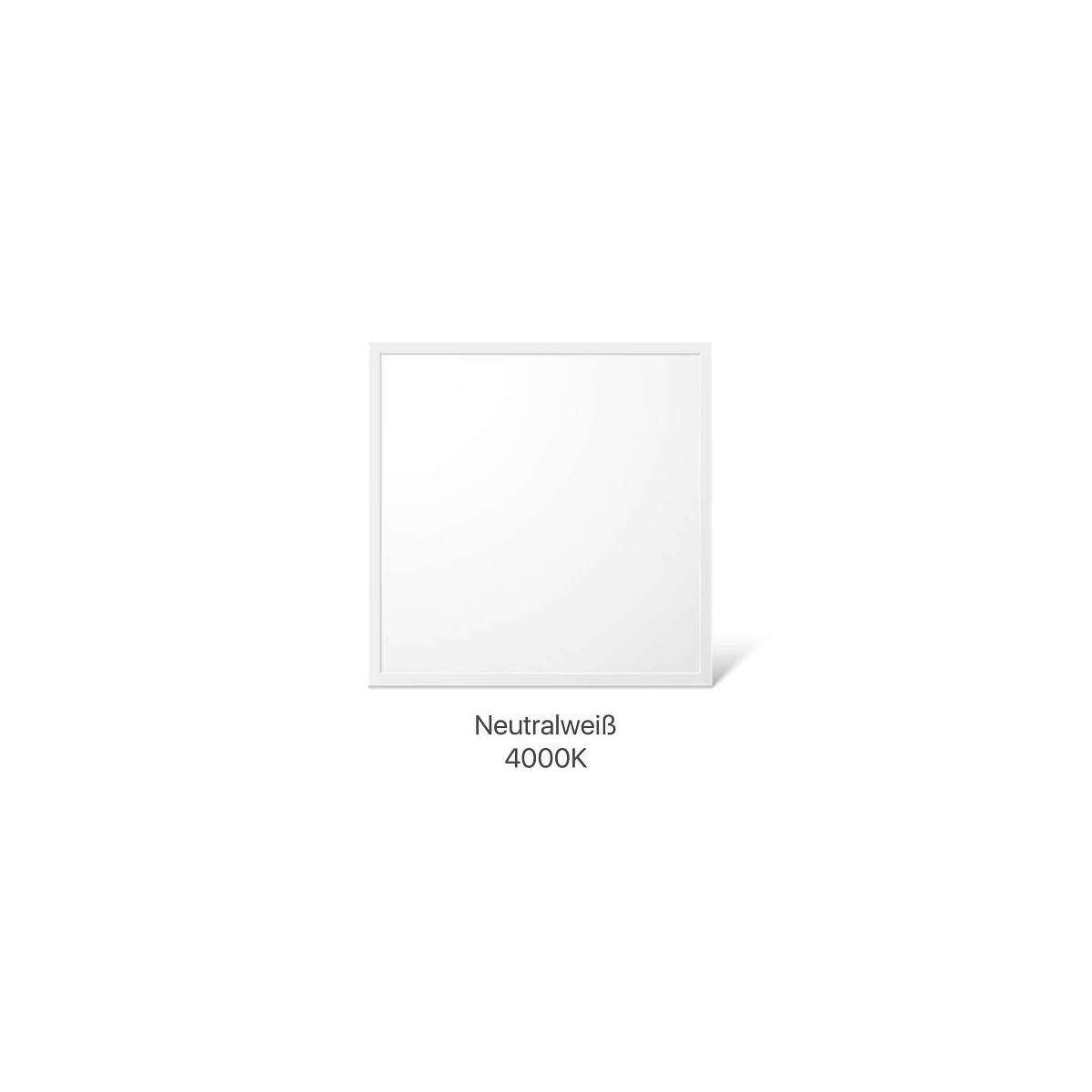 4260453313188 - LED Panel 620 x 620 cm neutralweiss