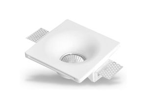 4260455133050 - Gipseinbauleuchte Marina in Weiß GU10 max 35W - white - Famlights