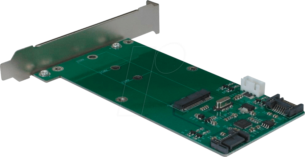 4260455640657 - IT88885379 - Trägerkarte für M2 SATA Festplatte SSD + Eingang