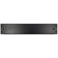 4260455644402 - 2U blind panel with screwless mounting in the colour RAL 9005