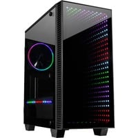 4260455644730 - Inter-Tech Infinity Micro (X-608) Micro Tower mATX Gaming Gehäuse Seitenfenster