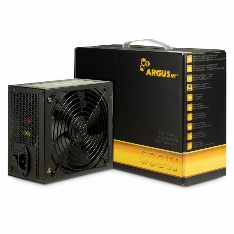 4260455645287 - Argus GPS-600 - Netzteil (intern) - ATX12V 24 - 80 PLUS Gold - Wechselstrom 100 240 V - 600 Watt