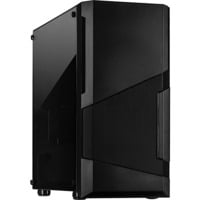 4260455647151 - SM-007 Enforcer - Gaming-Tower - micro ATX - Seitenteil mit Fenster (gehärtetes Glas) - keine Spannungsversorgung - USB Audio