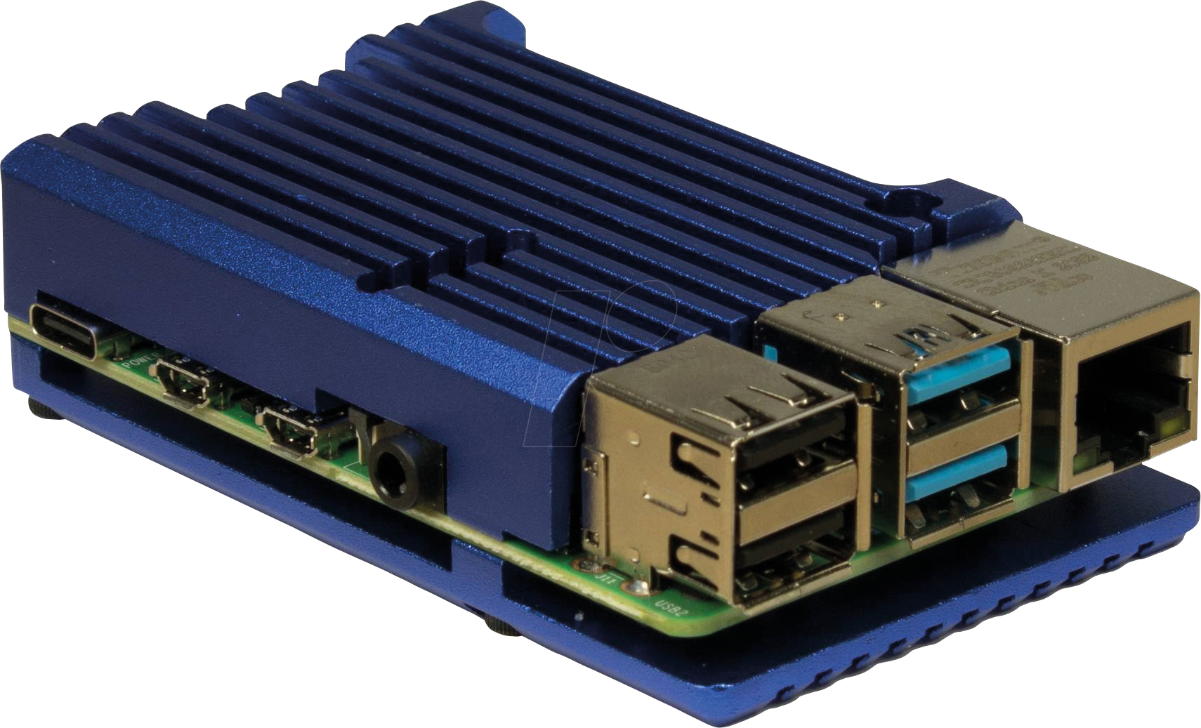 4260455647373 - RPIC ODS-721 BL - Gehäuse für Raspberry Pi 4 ODS-721 Aluminium blau 4260455647373 - RPIC ODS-721 BL - Gehäuse für Raspberry Pi 4 ODS-721 Aluminium blau