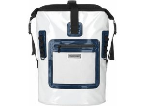 4260457088396 - Wasserdichter Rucksack 35 Liter - maritim weiß blau - Weiß