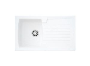 4260458245927 - Spüle Einbauspüle Spülbecken Boston respekta 86 x 50 cm Weià - B-Ware sehr gut 4260458245927 - Spüle Einbauspüle Spülbecken Boston respekta 86 x 50 cm Weià - B-Ware sehr gut